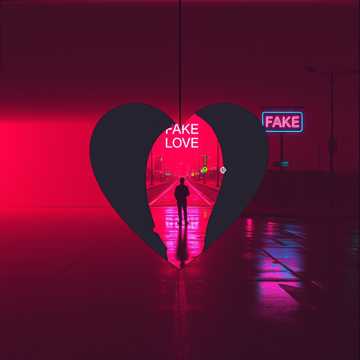 غلاف الاغنية Fake Love