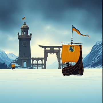 Portada de la canción Die letzte Kriegerin (Aufbruch in die neue Welt) Viking Metal