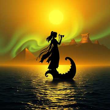 Cover av låten Die letzte Kriegerin (Aufbruch in die neue Welt) Soul Jazz