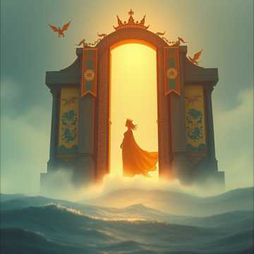 Capa da música Die letzte Kriegerin (Aufbruch in die neue Welt) XVI