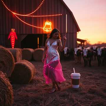 Portada de la canción Латте на сеновале