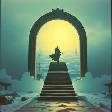 Capa da música Die letzte Kriegerin (Aufbruch in die neue Welt) XVIII