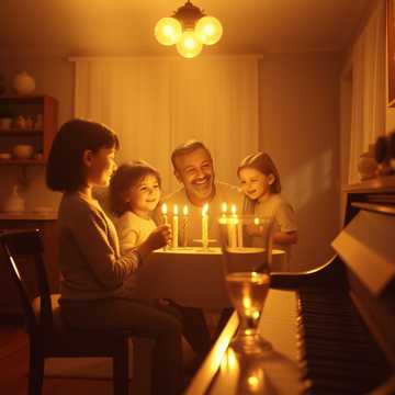 غلاف الاغنية Joyeux anniversaire Papa Ovy Feeling