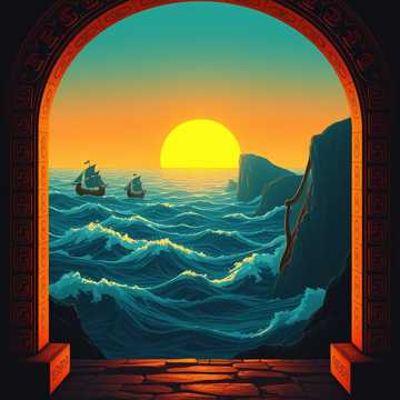 Capa da música Die letzte Kriegerin (Aufbruch in die neue Welt) VIII