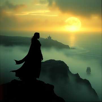 Capa da música Die letzte Kriegerin (Aufbruch in die neue Welt) XIV