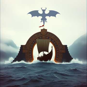 Bìa bài hát Die letzte Kriegerin (Aufbruch in die neue Welt) Viking Metal II