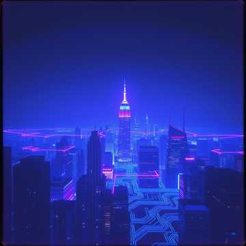 Capa da música Neon Faith