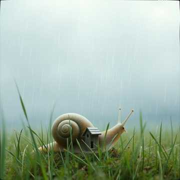 Copertina della canzone L'escargot