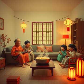 曲のカバー Tết Ba Thế Hệ