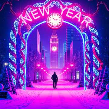 Cover des Liedes Новый Год!!