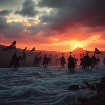 Cover des Liedes Die letzte Kriegerin (Schlacht am Jaxartes) Teil 2 Rock Oper II