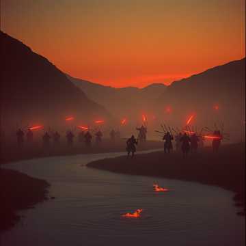 คัฟเวอร์เพลง Die letzte Kriegerin (Schlacht am Jaxartes) Teil 2 Russisches Volk II