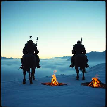 Cover av låten Die letzte Kriegerin (Schlacht am Jaxartes) Teil 1 Symphonic Rock II