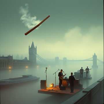 Copertina della canzone Shakuhachi on the Thames