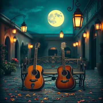 Portada de la canción Serenata en la Plaza