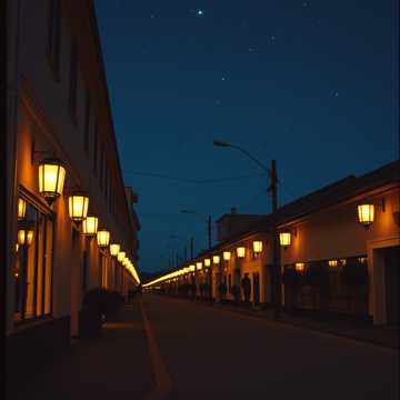 Copertina della canzone Фонари в тишине