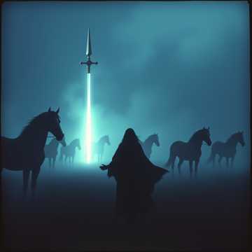 Cover utworu Die letzte Kriegerin (Kampf der Titanen-Der Zweikampf)