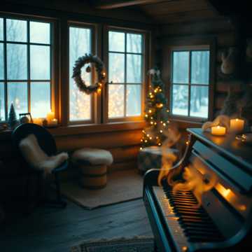 Capa da música Fireside Noel