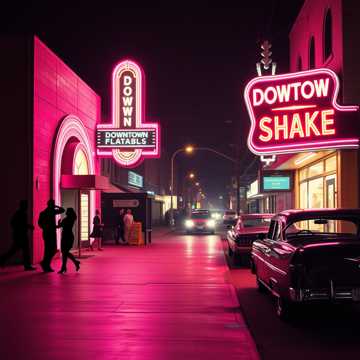 A dal borítója Downtown Shake