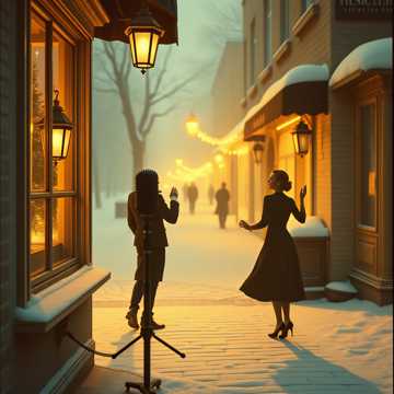 Cover des Liedes Snowfall Serenade