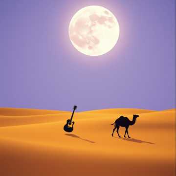 Portada de la canción Desert Moonlight