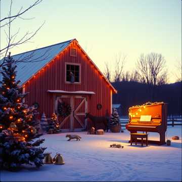 Cover av låten Navidad en la Granja