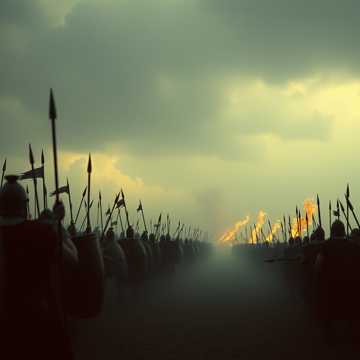 A dal borítója Die letzte Kriegerin (Die Schlacht von Kampanien) Teil 2 Heavy Metal