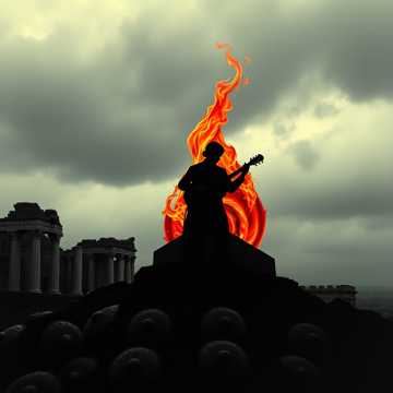 Cover av låten Die letzte Kriegerin (Die Schlacht von Kampanien) Teil 2 Flamenco II