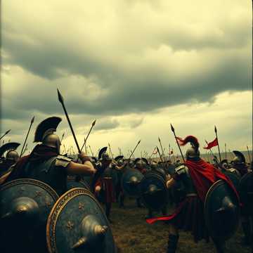 Cover av låten Die letzte Kriegerin (Die Schlacht von Kampanien) Teil 2 V