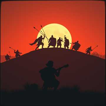 노래 표지 Die letzte Kriegerin (Die Schlacht von Kampanien) Teil 2 Flamenco IV