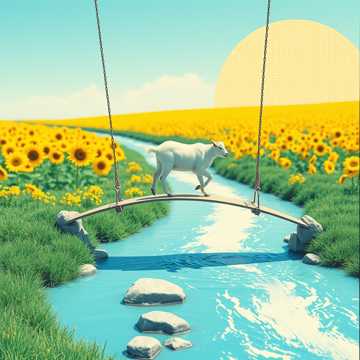 歌曲的封面козленок и мостик