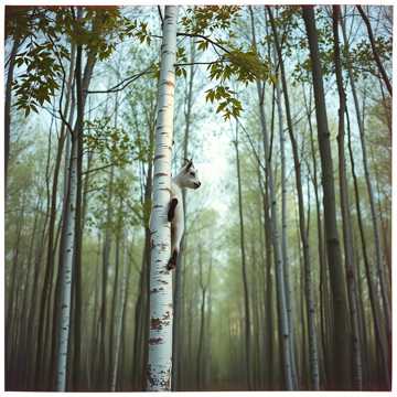 Bìa bài hát полез на березу