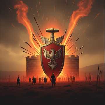 歌曲的封面Die letzte Kriegerin (Die Schlacht von Kampanien) Teil 2 Rock Oper