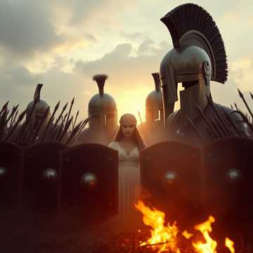 غلاف الاغنية Die letzte Kriegerin (Die Schlacht von Kampanien) Teil 2 Oper