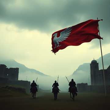 Bìa bài hát Die letzte Kriegerin (Der Fall des römischen Adlers) III