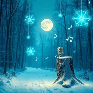 غلاف الاغنية А снег идет, а снег идет