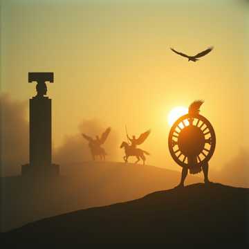 Cover van het nummer Die letzte Kriegerin (Die Schlacht von Kampanien) Teil 2 Viking Metal