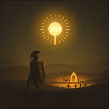 Cover av låten Die letzte Kriegerin (Die Schlacht von Kampanien) Teil 2 Arabesk