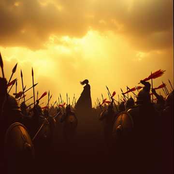 Cover utworu Die letzte Kriegerin (Die Schlacht von Kampanien) Teil 2 arabische Musik