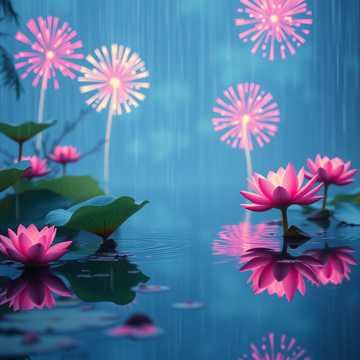 Portada de la canción 夏雨（DJ版）