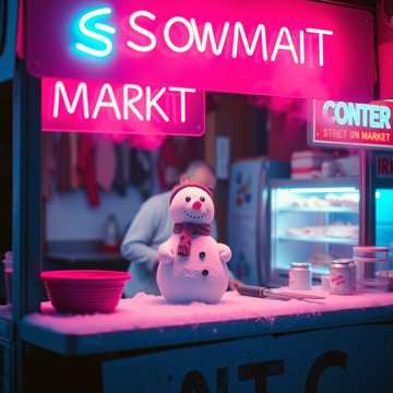 Cover van het nummer Мясо снеговика