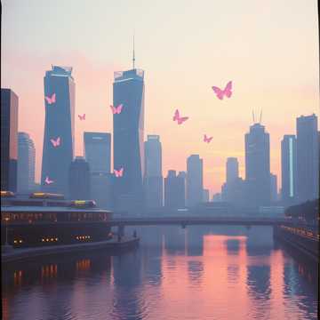 Portada de la canción Skyline Butterflies