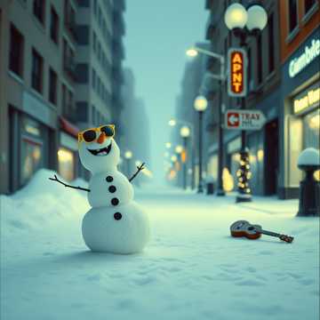 Capa da música Bałwan w Okularach