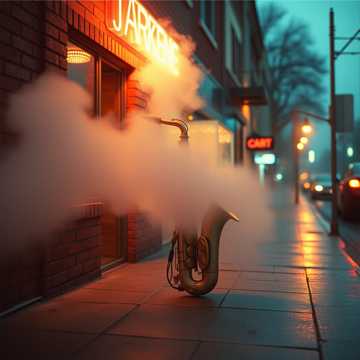 Cover van het nummer По дороге белый дым, белый дым,