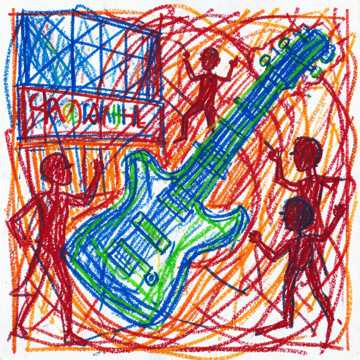 Portada de la canción A Rock - and -roll