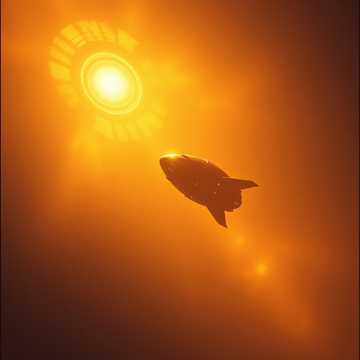 Portada de la canción "The Copper Shadow"