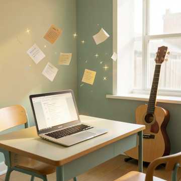 Cover of the song Gracias, Profe, Por Confiar