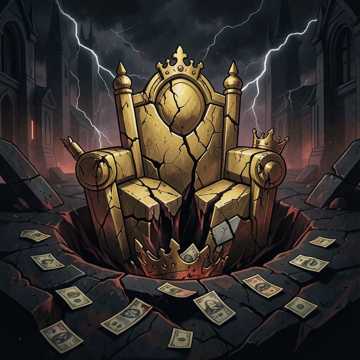 A dal borítója Ложный Трон