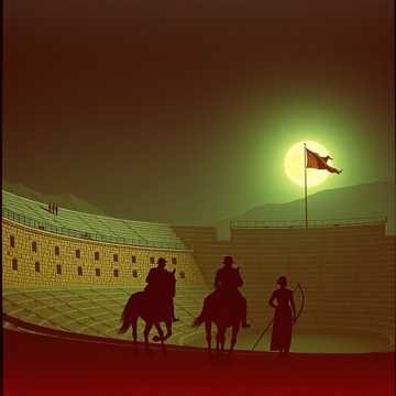 Cover av låten Die letzte Kriegerin (Die Olympiade) XI