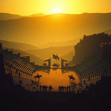 Cover van het nummer Die letzte Kriegerin (Die Olympiade) Symphonie II